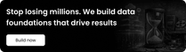 Stop losing millions. We build data foundations that drive results