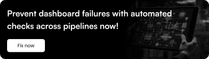 Prevent dashboard failures with automated checks across pipelines now
