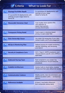 Portfolio, Pricing &amp; Proof The Decision-Maker's Checklist