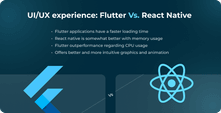 UX experience_ Flutter Vs. React Native