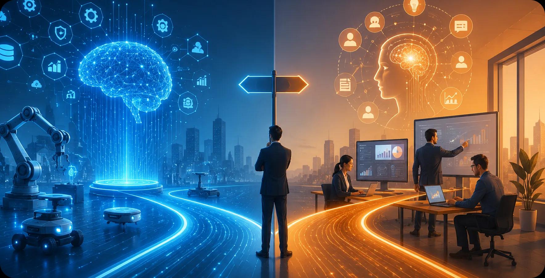 AI-First vs AI-Assisted strategy decision framework — Agile Infoways