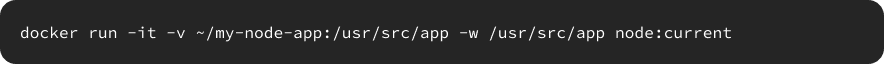 Run the Node.js application