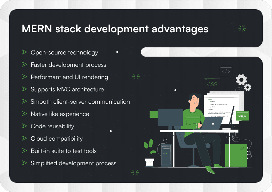 MERN stack development advantages