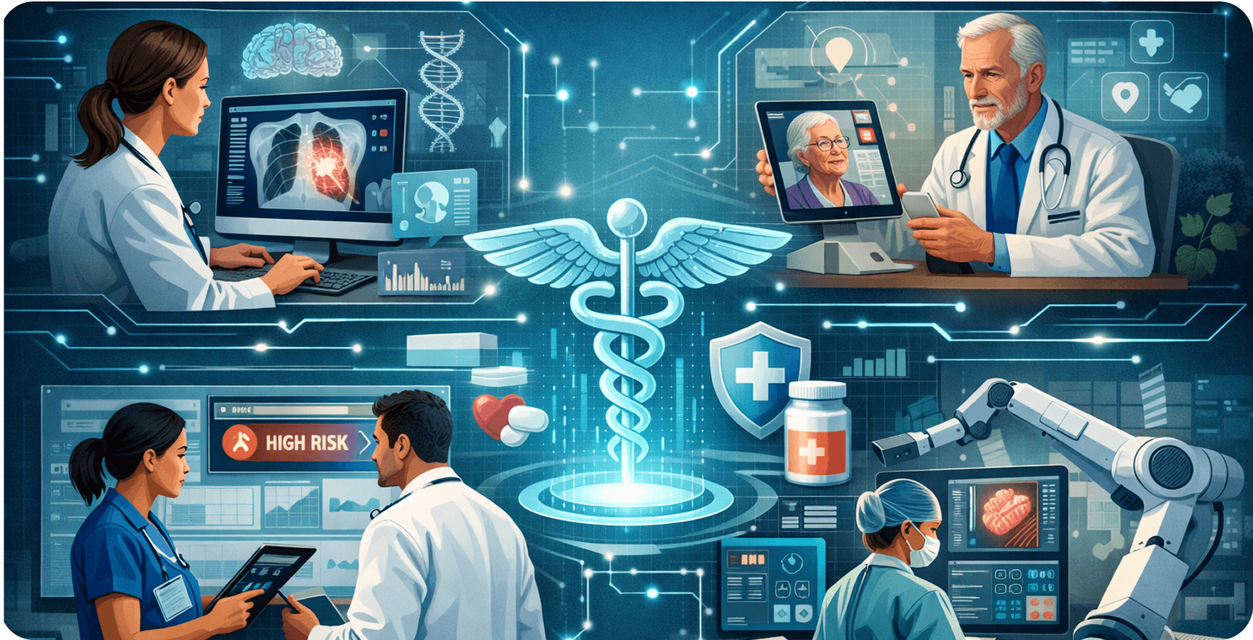 How AI healthcare software is solving the biggest challenges in US medicine | Agile Infoways