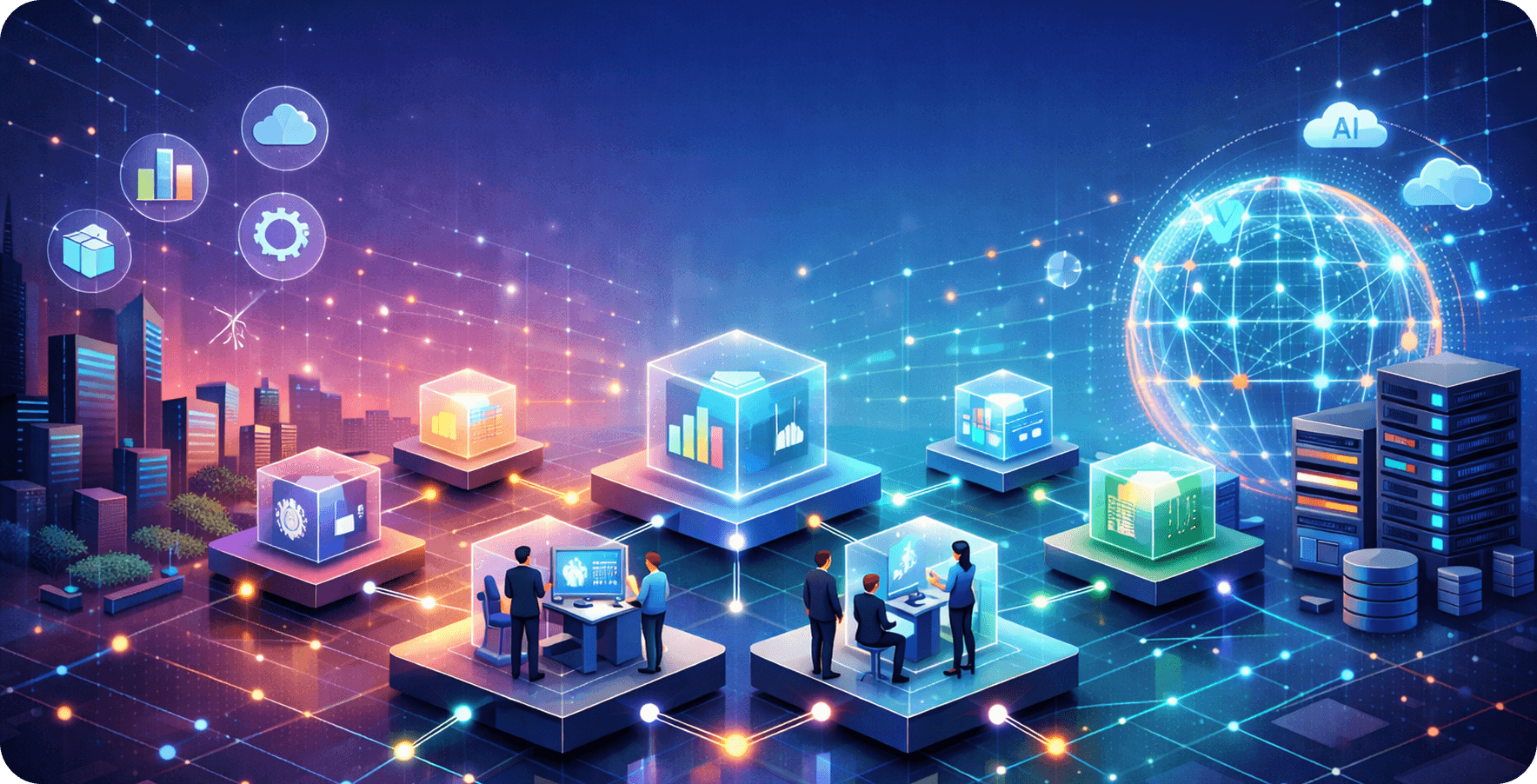 Composable Data Mesh: Building Scalable, Domain-Centric Data Architecture for 2026 | Agile Infoways
