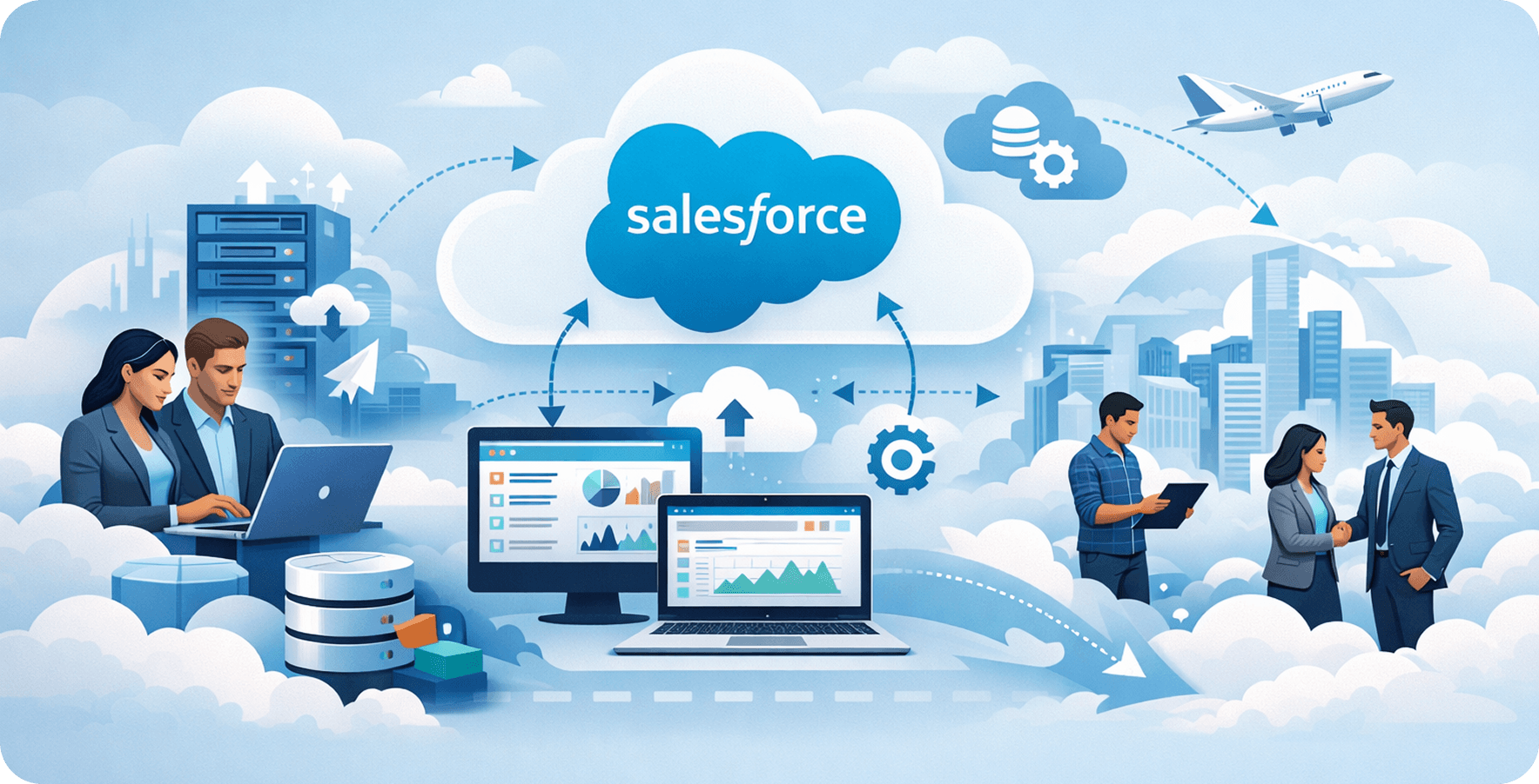 How Salesforce migration services transition businesses to the cloud
