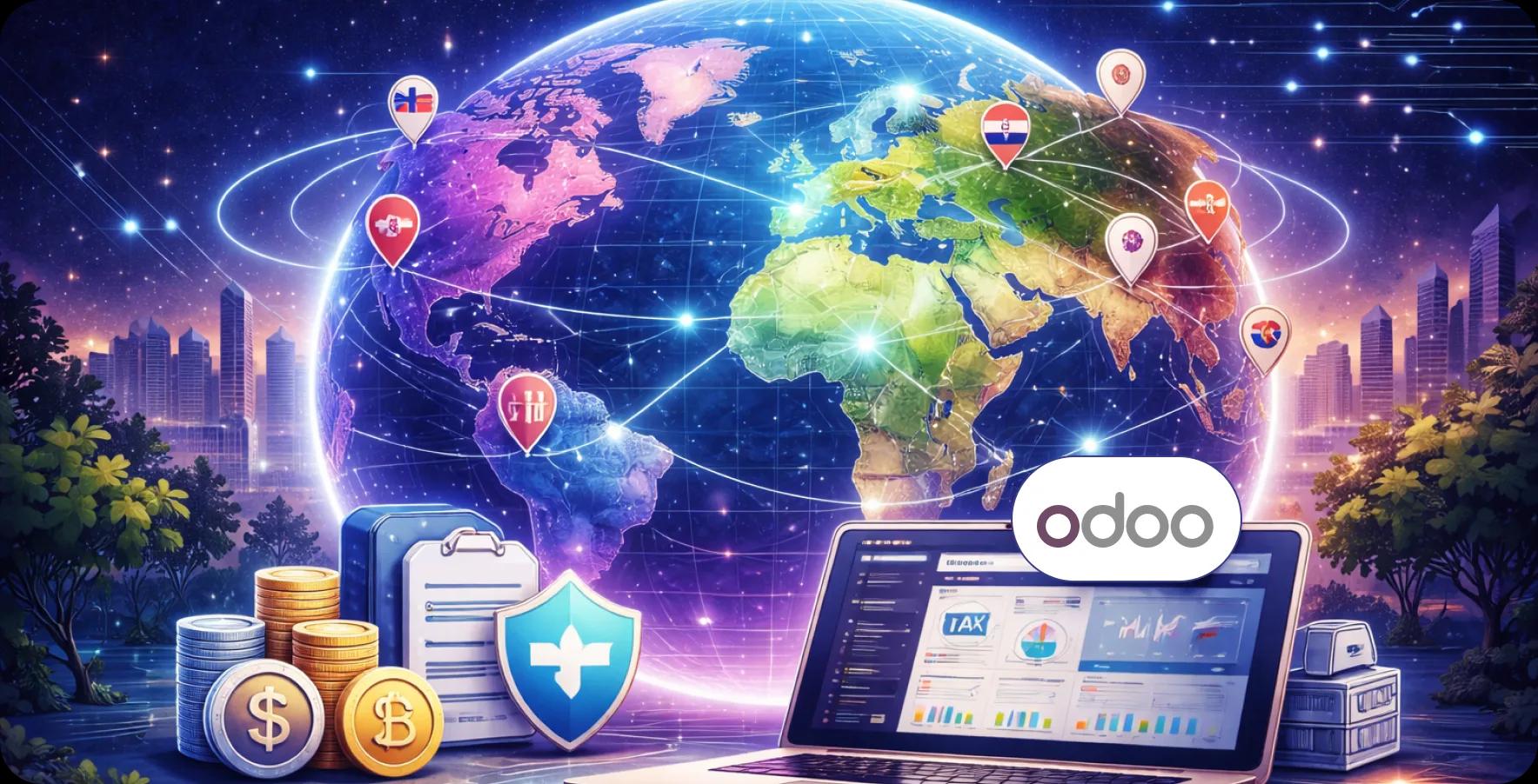 Compliance-ready Odoo ERP for multi-country, multi-currency, and multi-compliance operations
