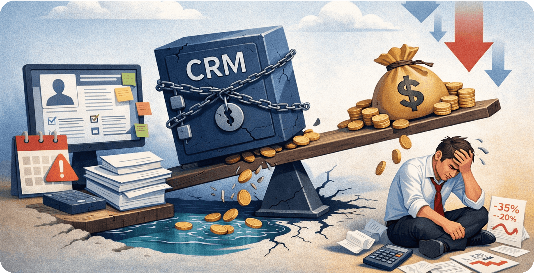 Why your CRM is a revenue liability, not an asset