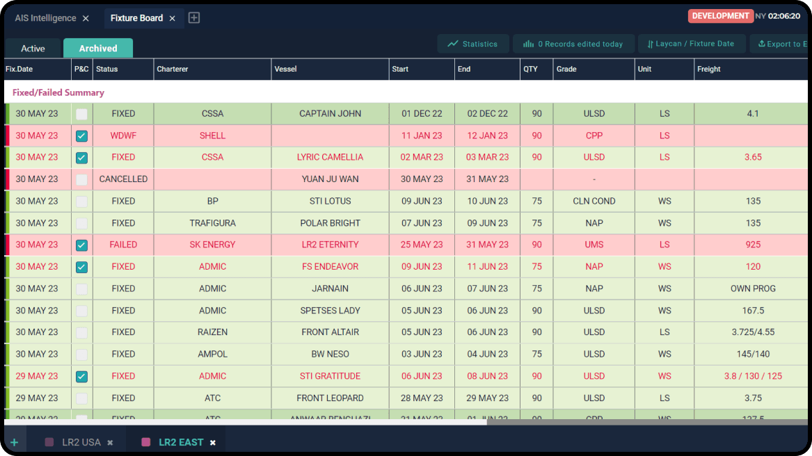 Navig8 Connect UI screenshot 2
