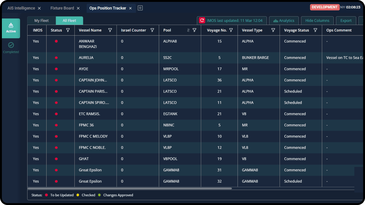 Navig8 Connect UI screenshot 4