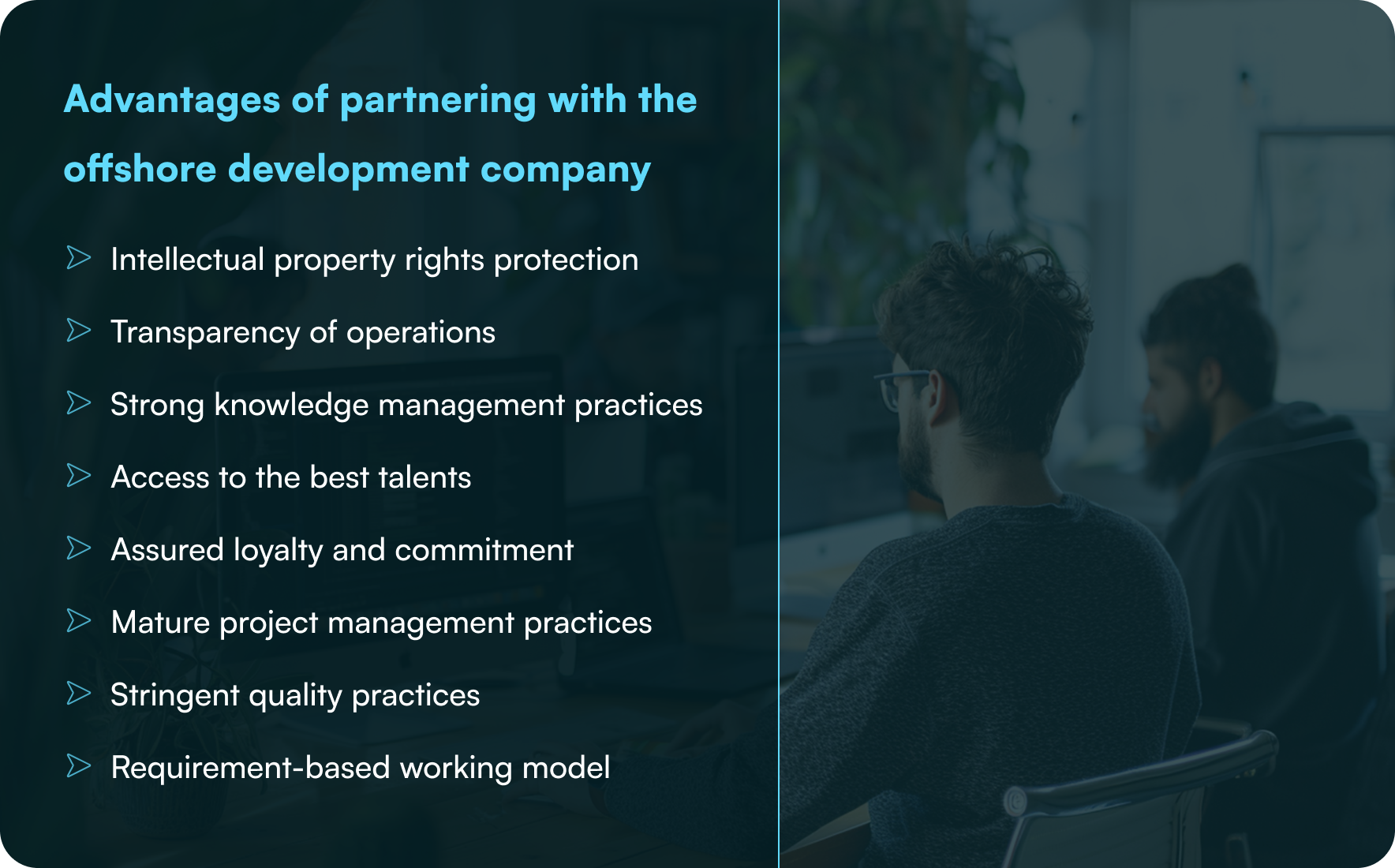 Advantages of partnering with the offshore development company